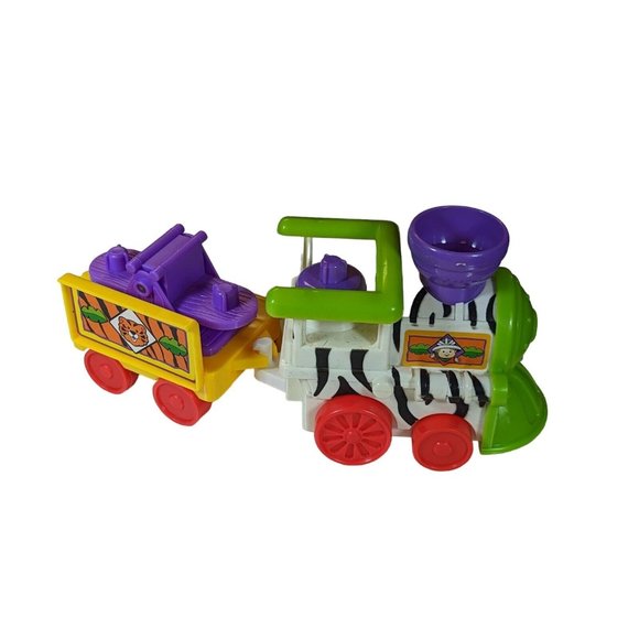 Fisher Price Other - FISHER PRICE LITTLE PEOPLE SOUND ZOO ZEBRA SAFARI ANIMAL TRAIN